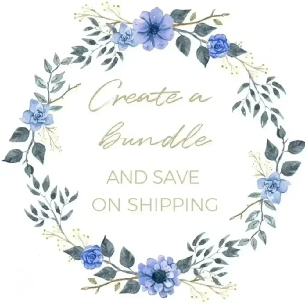 Bundle 3 or more items and SAVE!!!  Pay ONLY One SHIPPING fee!!!